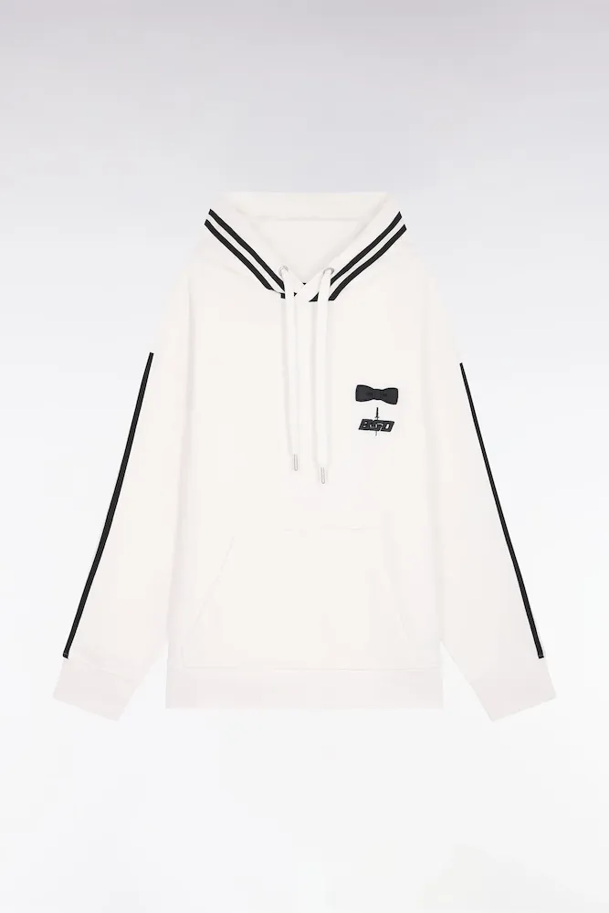 Sweat oversize écru Benoît Saint Denis x Eden Park – Bild 2