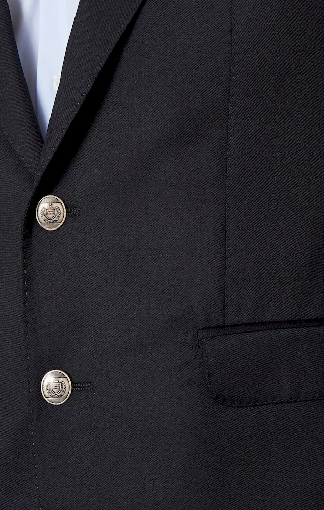 Blazer bleu marine 100 % laine – Bild 7