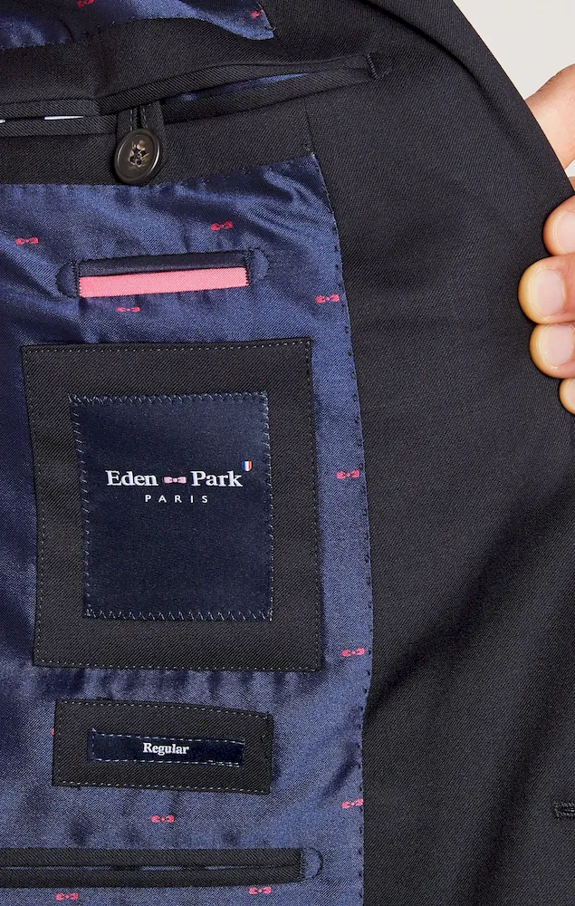 Blazer bleu marine 100 % laine – Bild 9