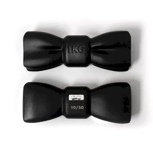 Haltères les Bi-Bi nœuds papillons Noir
