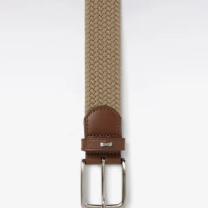Alternative view of Ceinture textile élastiquée beige
