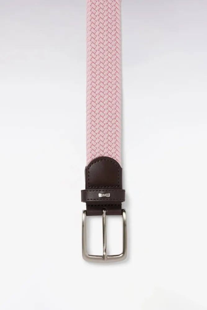 Ceinture Textile élastiquée Rose