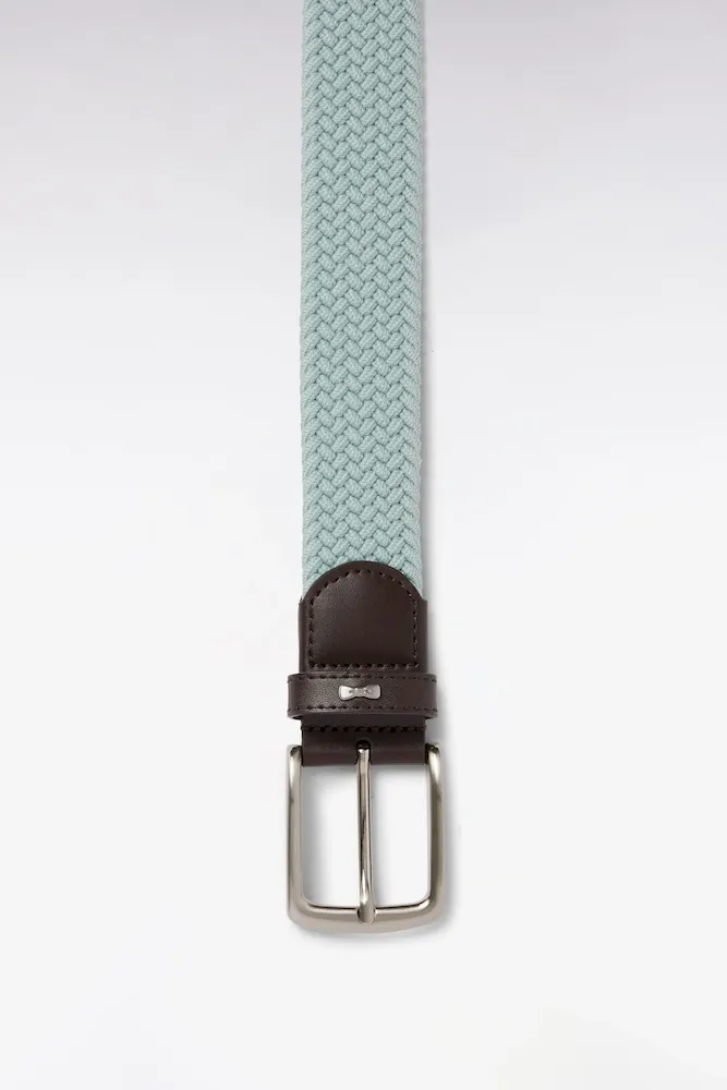 Ceinture Textile élastiquée Vert D'eau