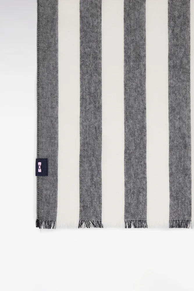 Écharpe En Coton Mélangé Ciel