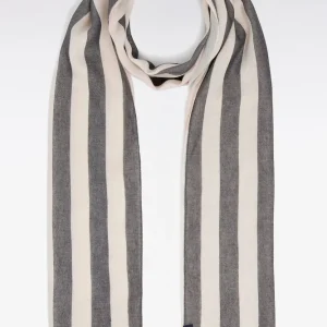 Écharpe en coton mélangé rose