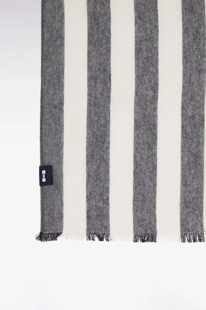 Écharpe En Coton Mélangé Rose