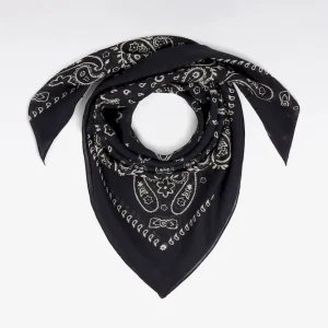 Foulard en coton marine