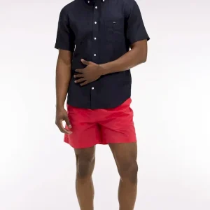 Maillot de bain uni fuchsia