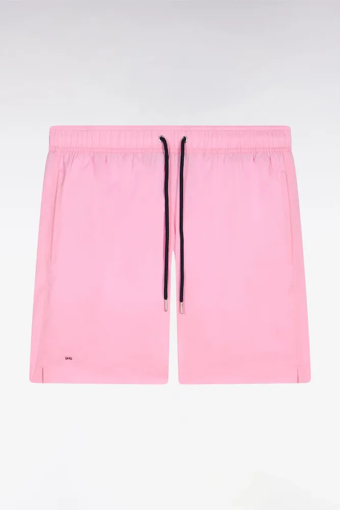 Maillot De Bain Uni Rose