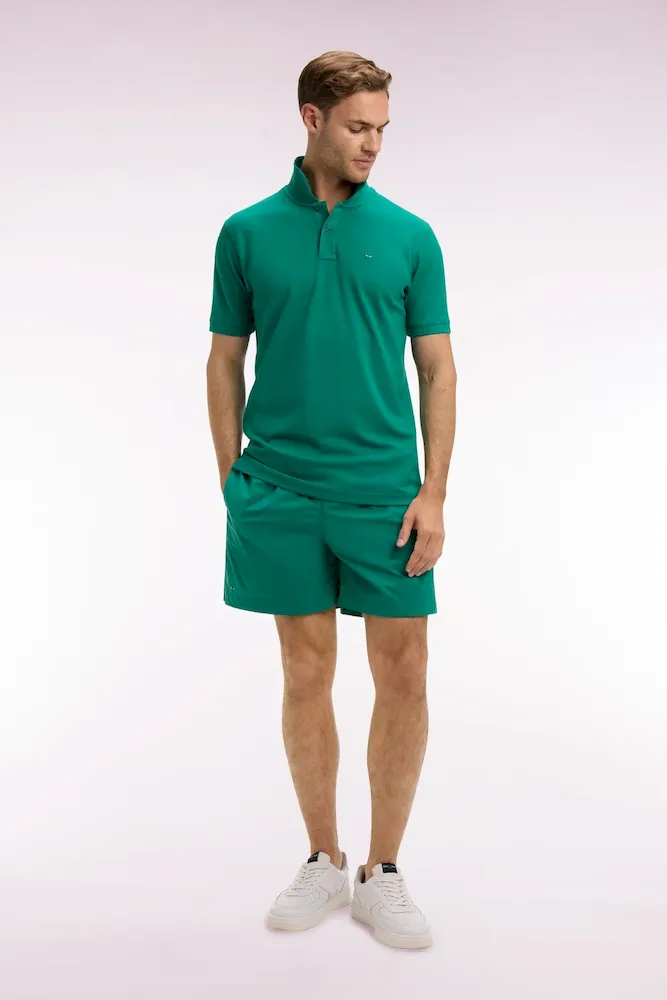 Maillot de bain uni vert – Bild 3