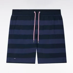 Alternative view of Maillot de bain à rayures marine