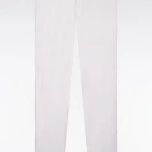 Alternative view of Pantalon chino regular en coton stretch blanc