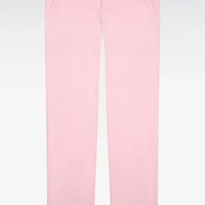 Alternative view of Pantalon chino en coton stretch rose coupe slim