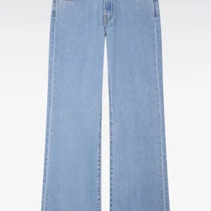 Alternative view of Jean coupe flare en denim brut