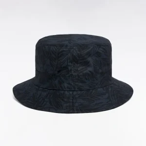 Bob réversible en twill de coton imprimé marine