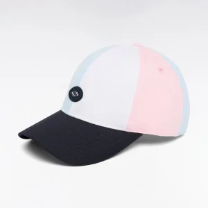 Casquette en coton colorblock badge rugby