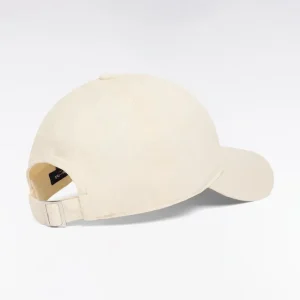 Alternative view of Casquette en twill de coton écru broderie initiales EP