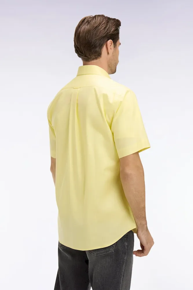 Chemise à manches courtes en coton fil teint jeune – Bild 5