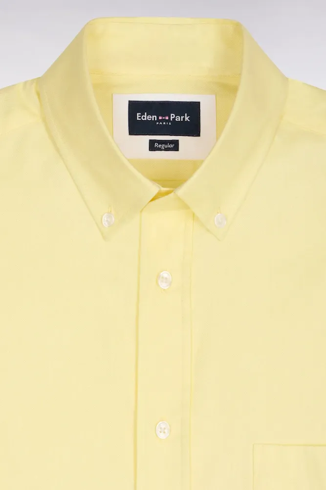 Chemise à manches courtes en coton fil teint jeune – Bild 6