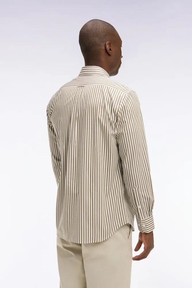 Chemise en coton ciel à rayures bâtons – Bild 5