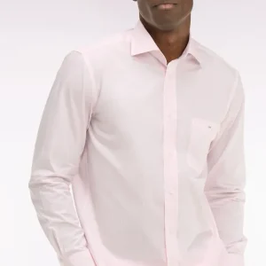 Chemise en coton rose