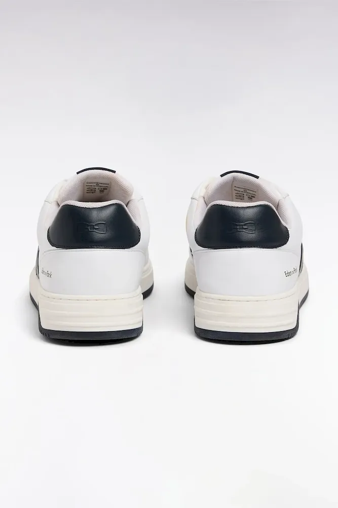 Sneakers En Cuir Bicolores