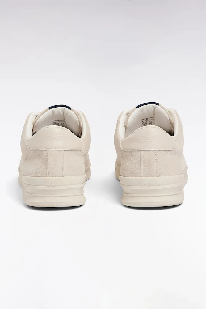 Baskets En Cuir Suédé Gris