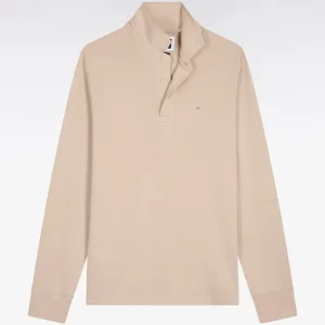 Alternative view of Maillot à manches longues en coton Pima beige