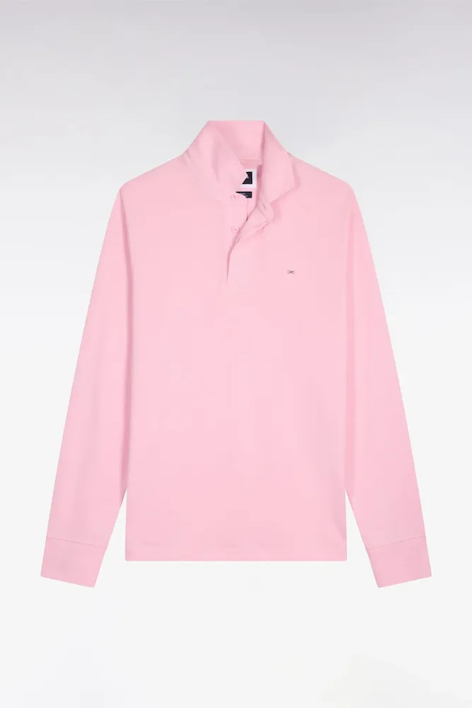 Maillot à Manches Longues En Coton Pima Rose