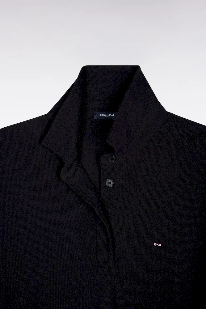 Robe maillot sans manches en coton noir coupe oversized – Bild 6