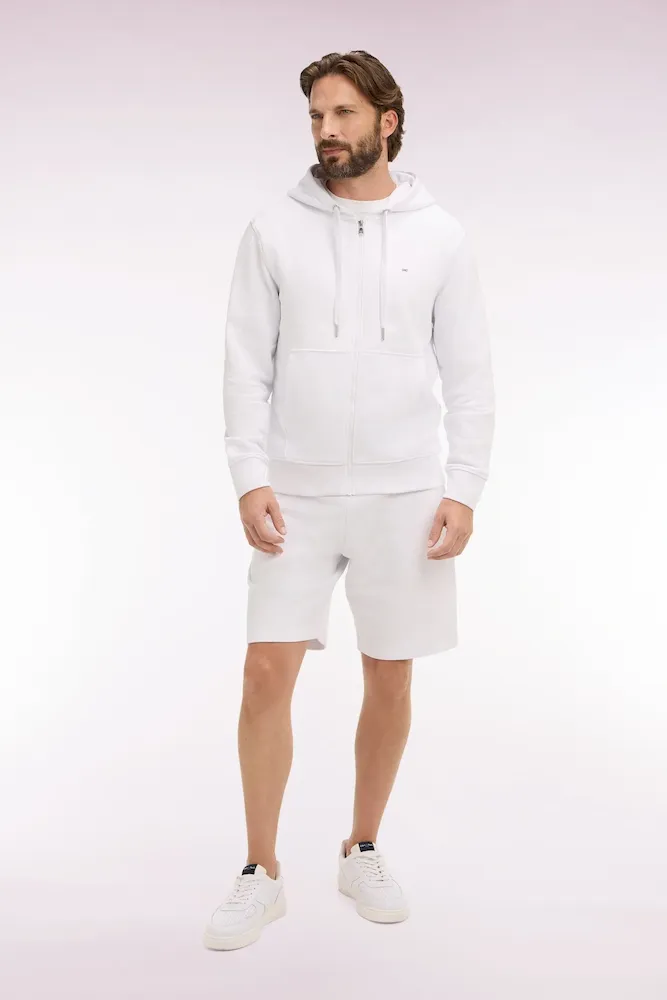 Short en molleton coton blanc – Bild 3