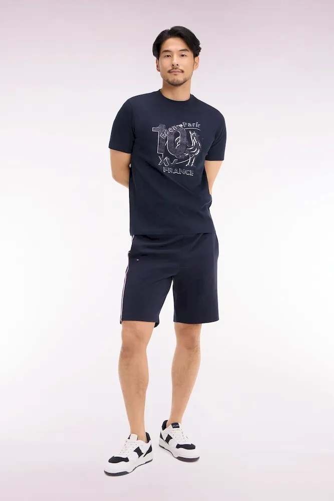 Short en molleton marine XV de France – Bild 3