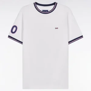 Alternative view of T-shirt à manches courtes en coton blanc