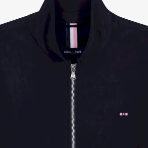 Alternative view of Blouson en nylon technique double face marine