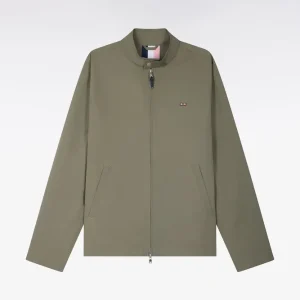 Alternative view of Blouson à col motard en nylon kaki