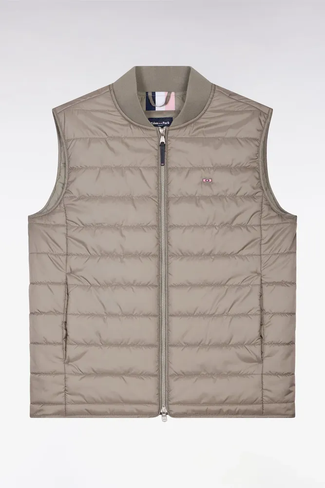 Doudoune Sans Manches Kaki