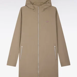 Alternative view of Parka à capuche en nylon beige