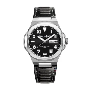 Montre à quartz indicateur date bracelet en caoutchouc