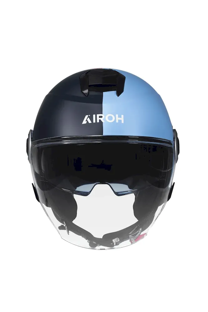 Casque de moto motif coupé-cousu