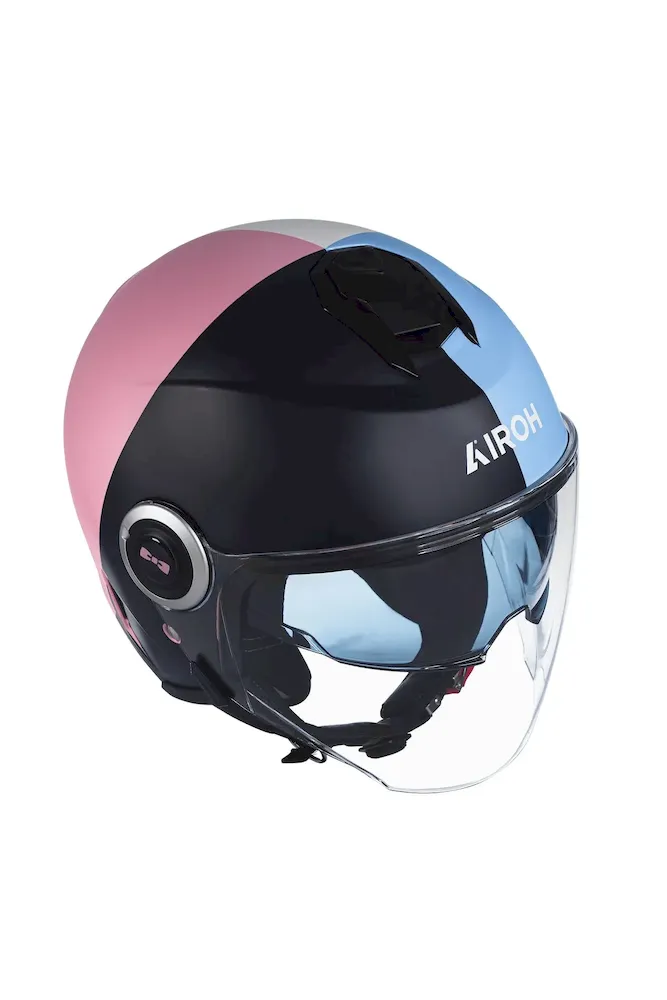 Casque de moto motif coupé-cousu – Bild 2