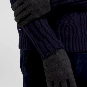 Alternative view of Paire de gants homme en cuir noir