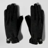 Paire de gants homme en cuir noir
