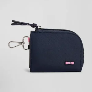 Pochette écouteurs bleu marine