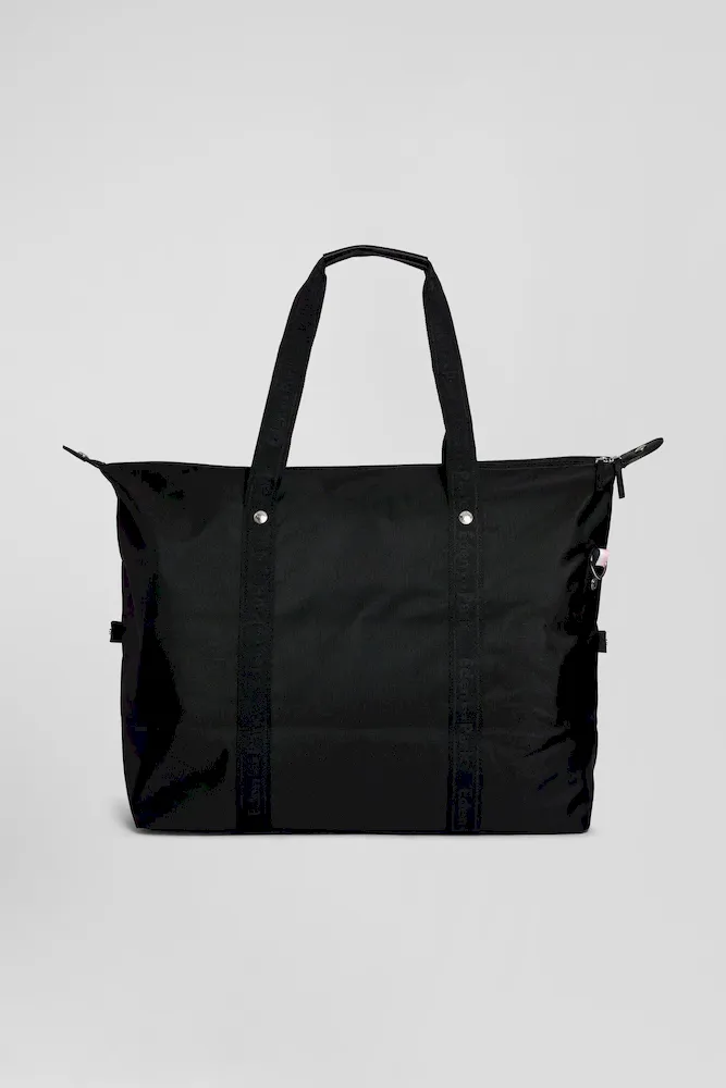 Sac De Voyage Noir Jacquard Eden Park