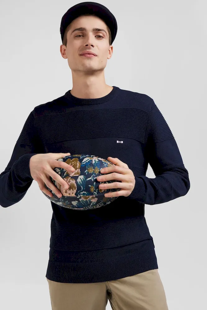 Pantalon chino beige en gabardine de coton stretch coupe Regular – Bild 6