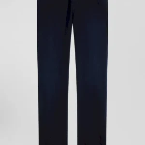 Alternative view of Jean en coton denim stretch bleu marine coupe Slim