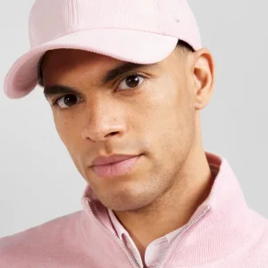 Alternative view of Casquette en coton stretch rose
