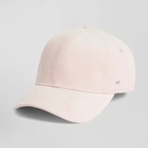 Casquette en coton stretch rose