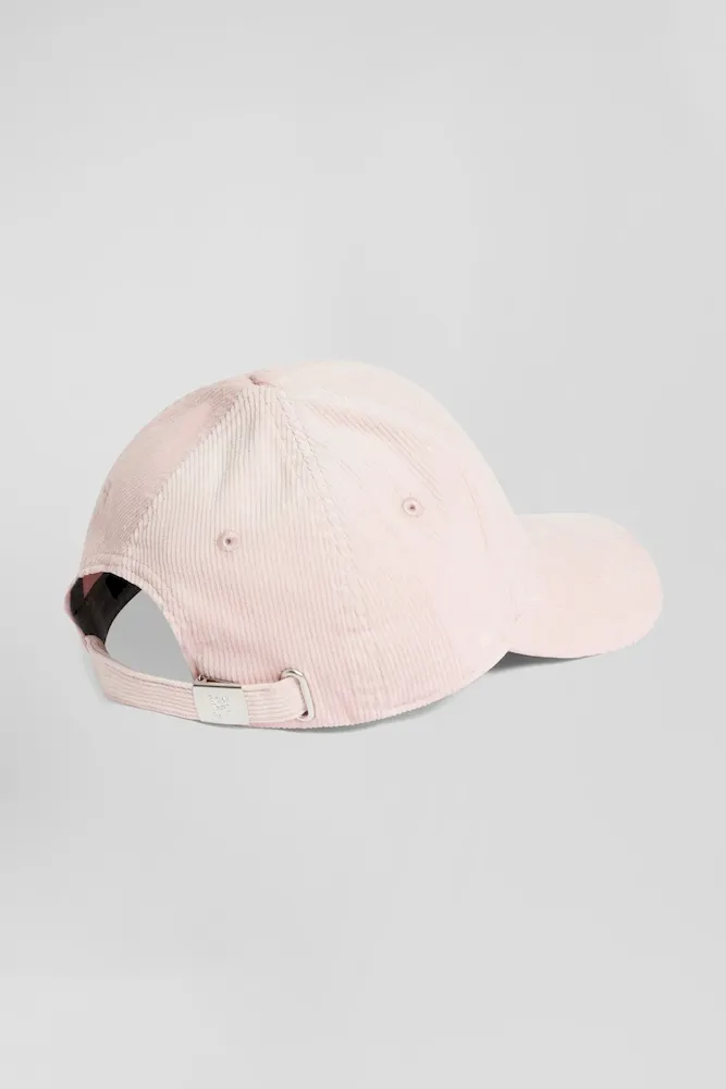 Casquette en coton stretch rose – Bild 3