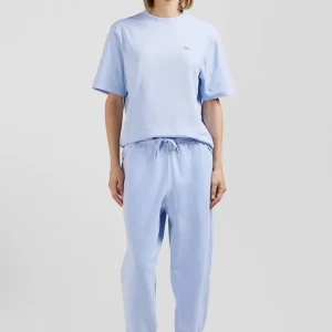 Alternative view of Jogging unisexe en molleton coton ciel surteint coupe Relaxed